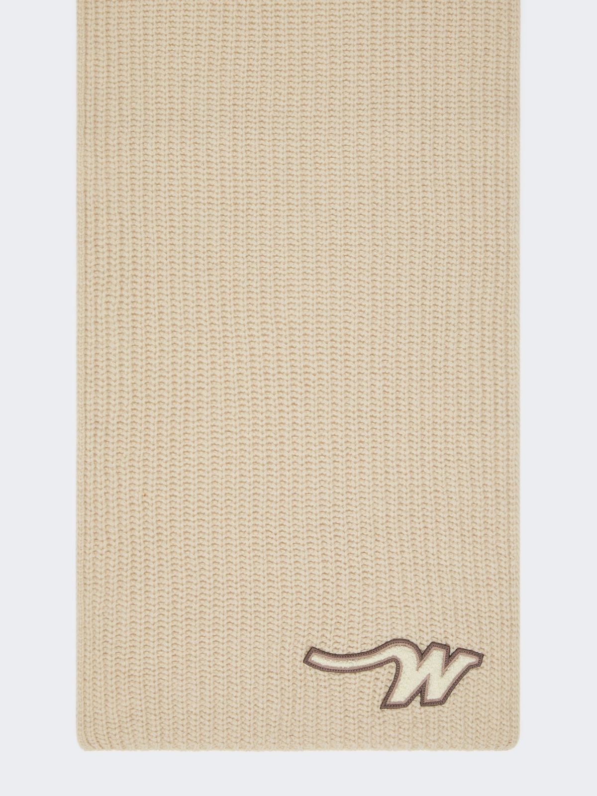 Wool yarn scarf - IVORY - Max Mara - 9