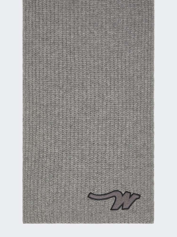 Écharpe en laine - GRIS MOYEN - Max Mara