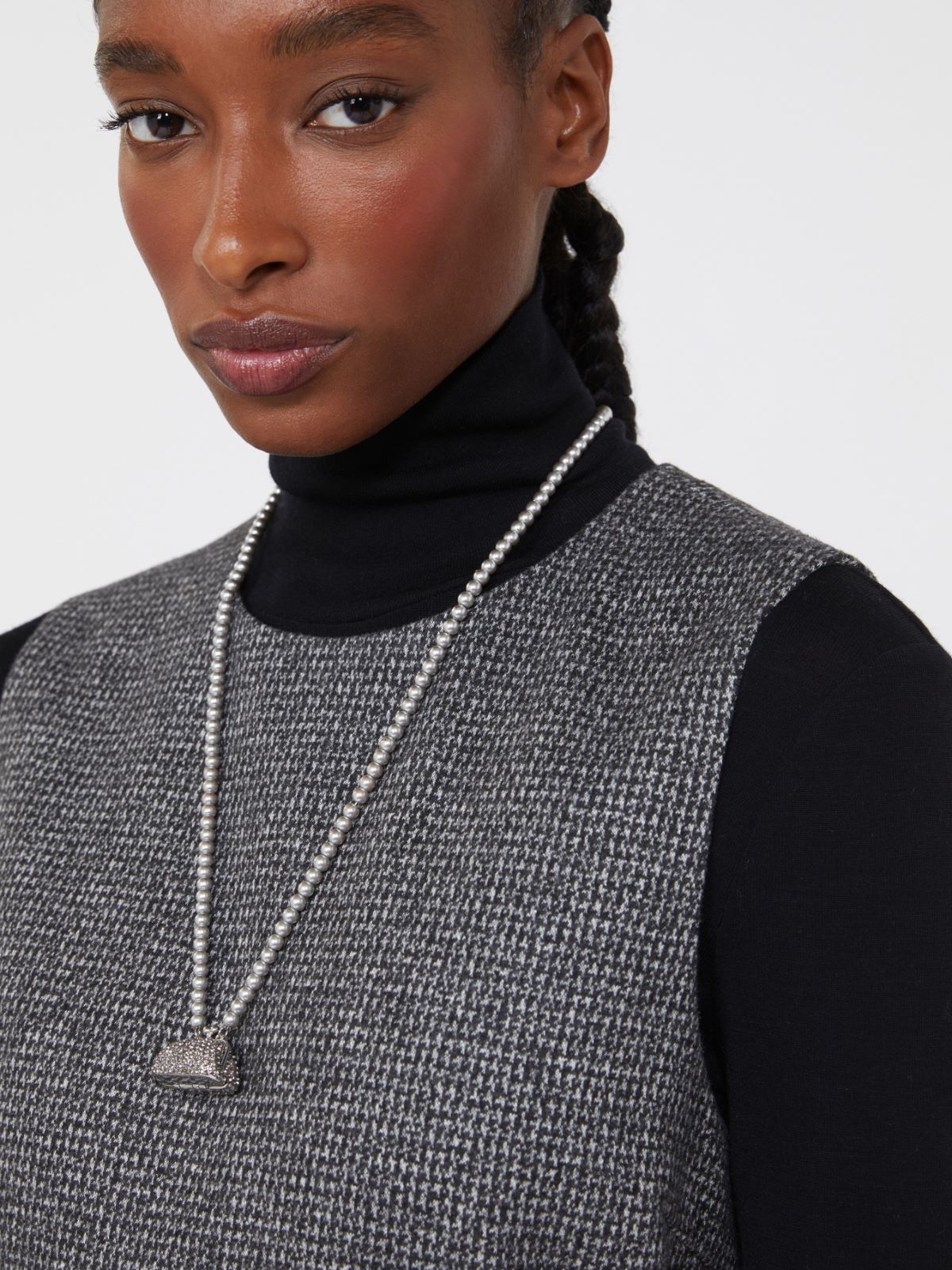 Collana con ciondolo Pasticcino Bag - NERO - Max Mara