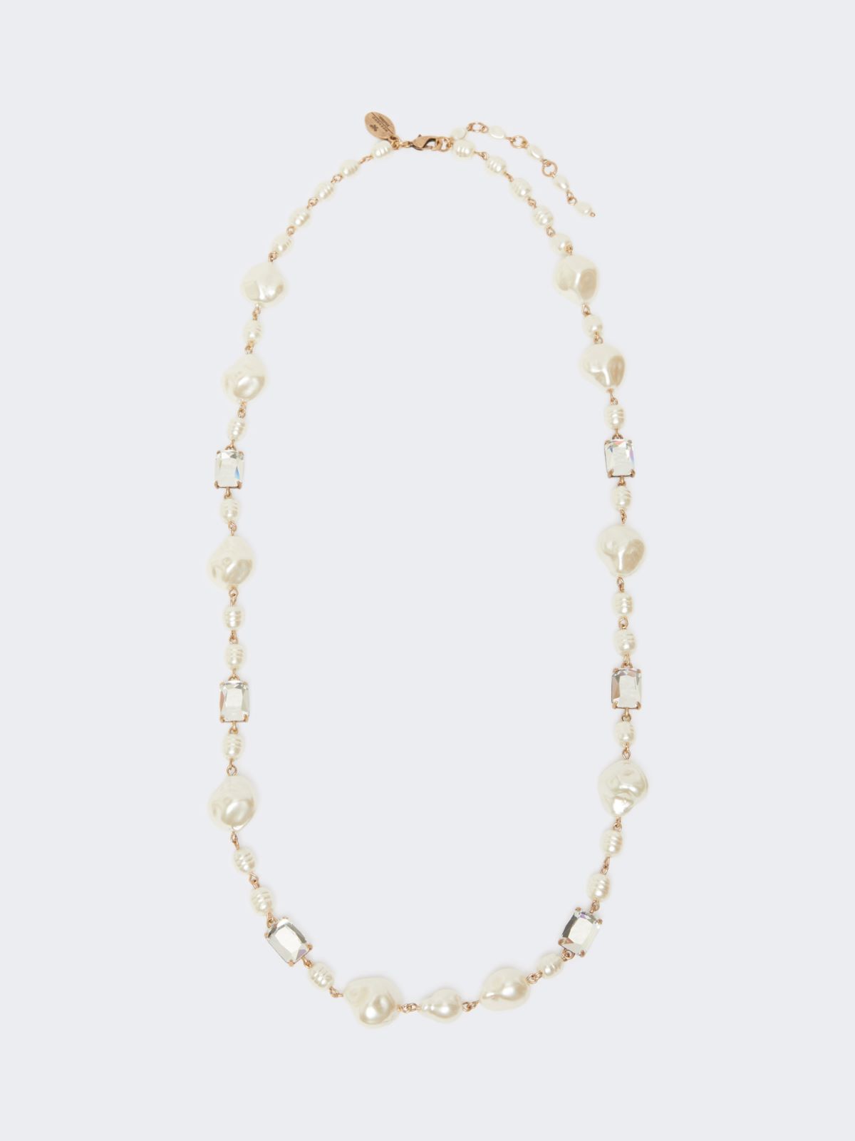 Glass bead necklace - IVORY - Max Mara - 9