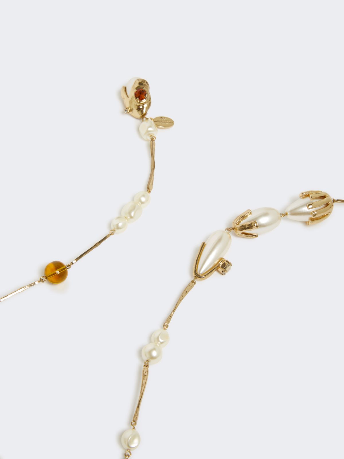 Collier cravate en métal - OR - Max Mara - 2
