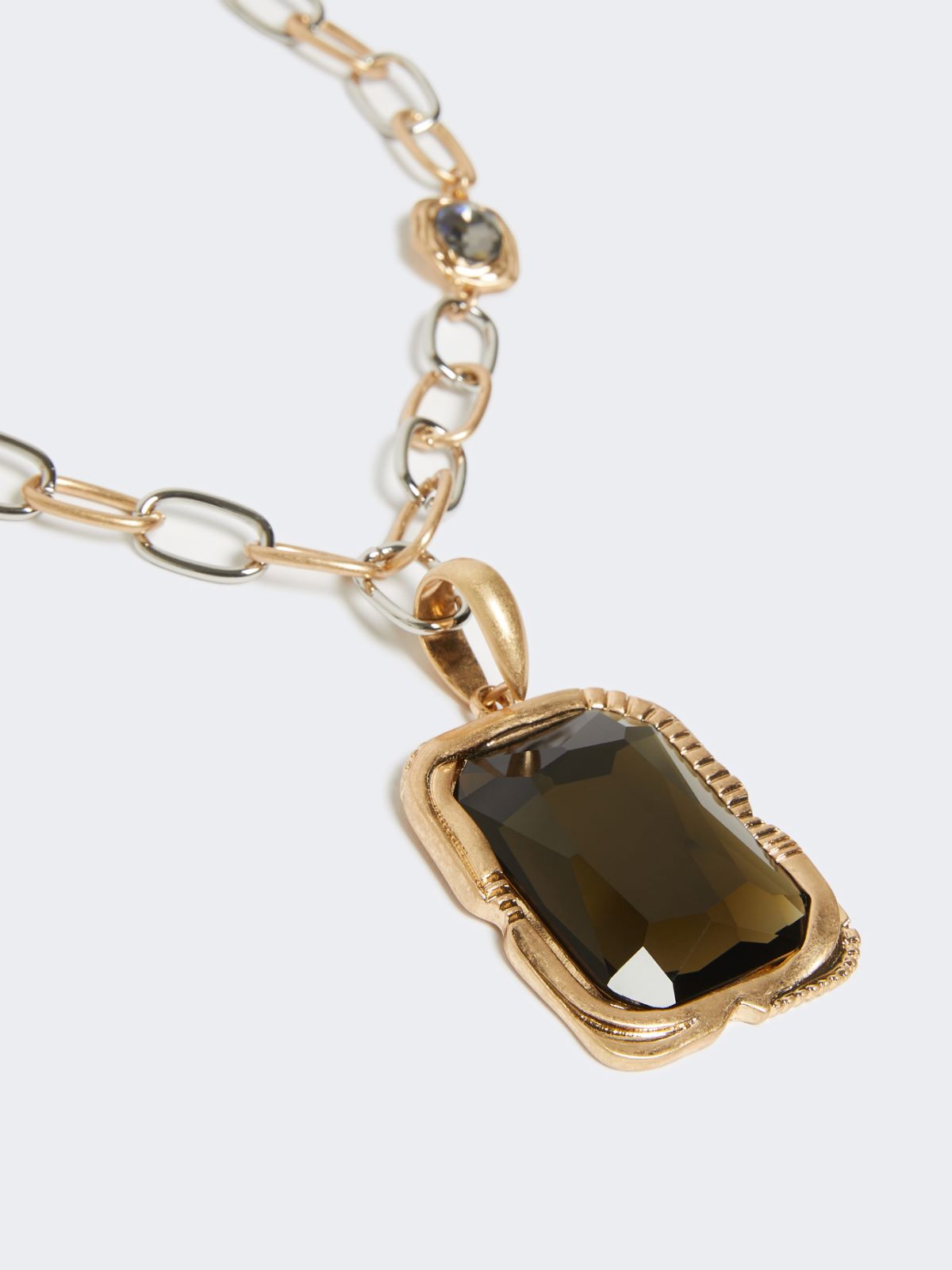 Metal pendant necklace - GOLD - Max Mara - 2