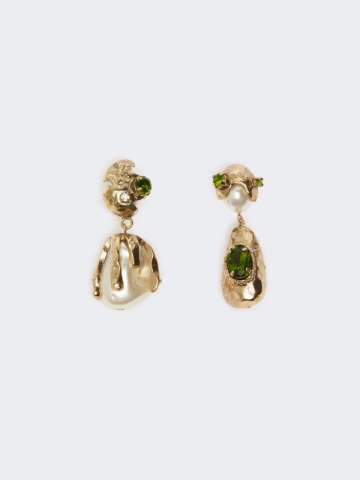 DT★Max Mara★canasta パールピアス セール】マックスマーラ Max Mara MAX MARA ピアス MOGANO