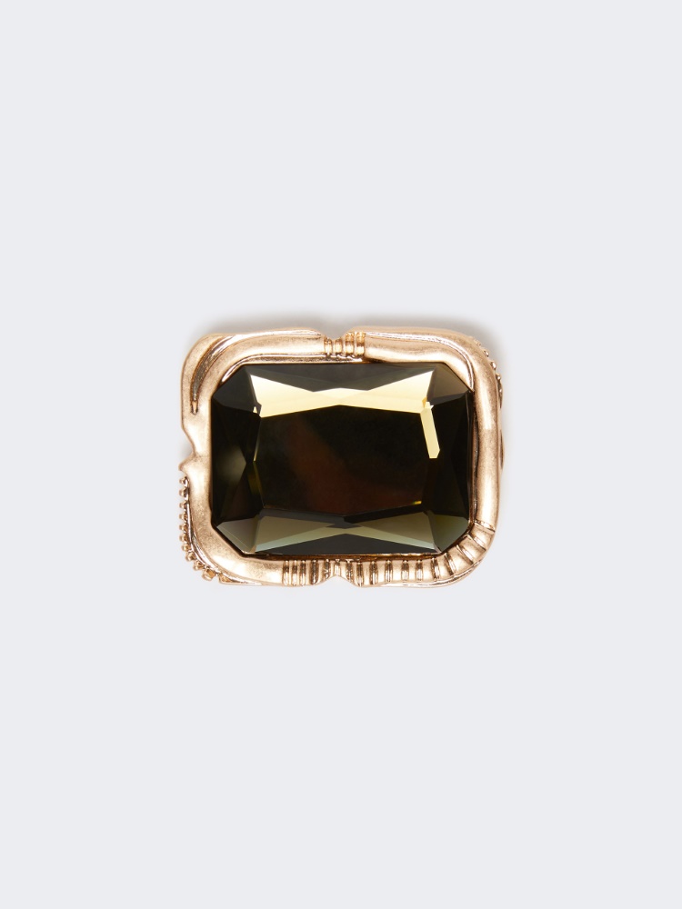 Metal brooch - GOLD - Max Mara