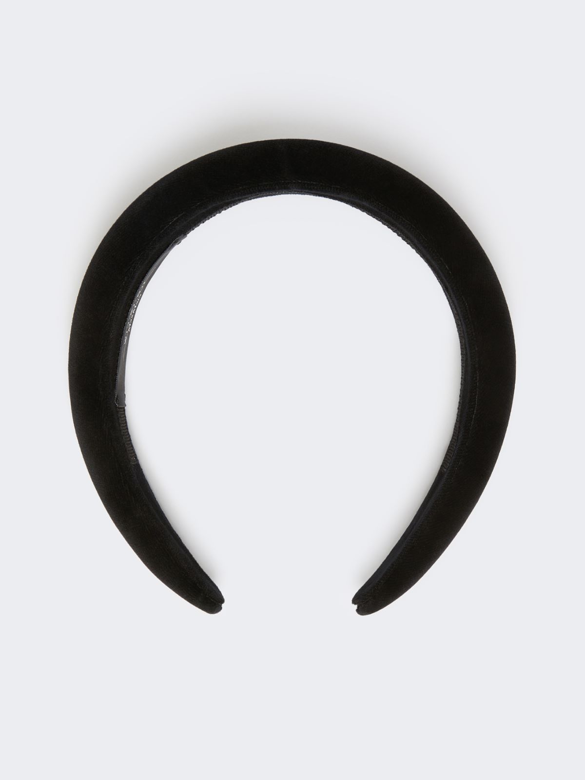 Velvet hairband - BLACK - Max Mara