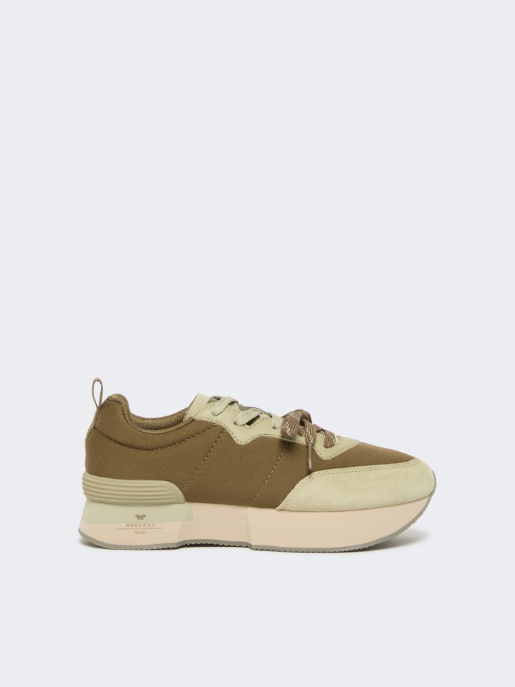 잠브라 폴리 스니커즈 - KAKI - Max Mara