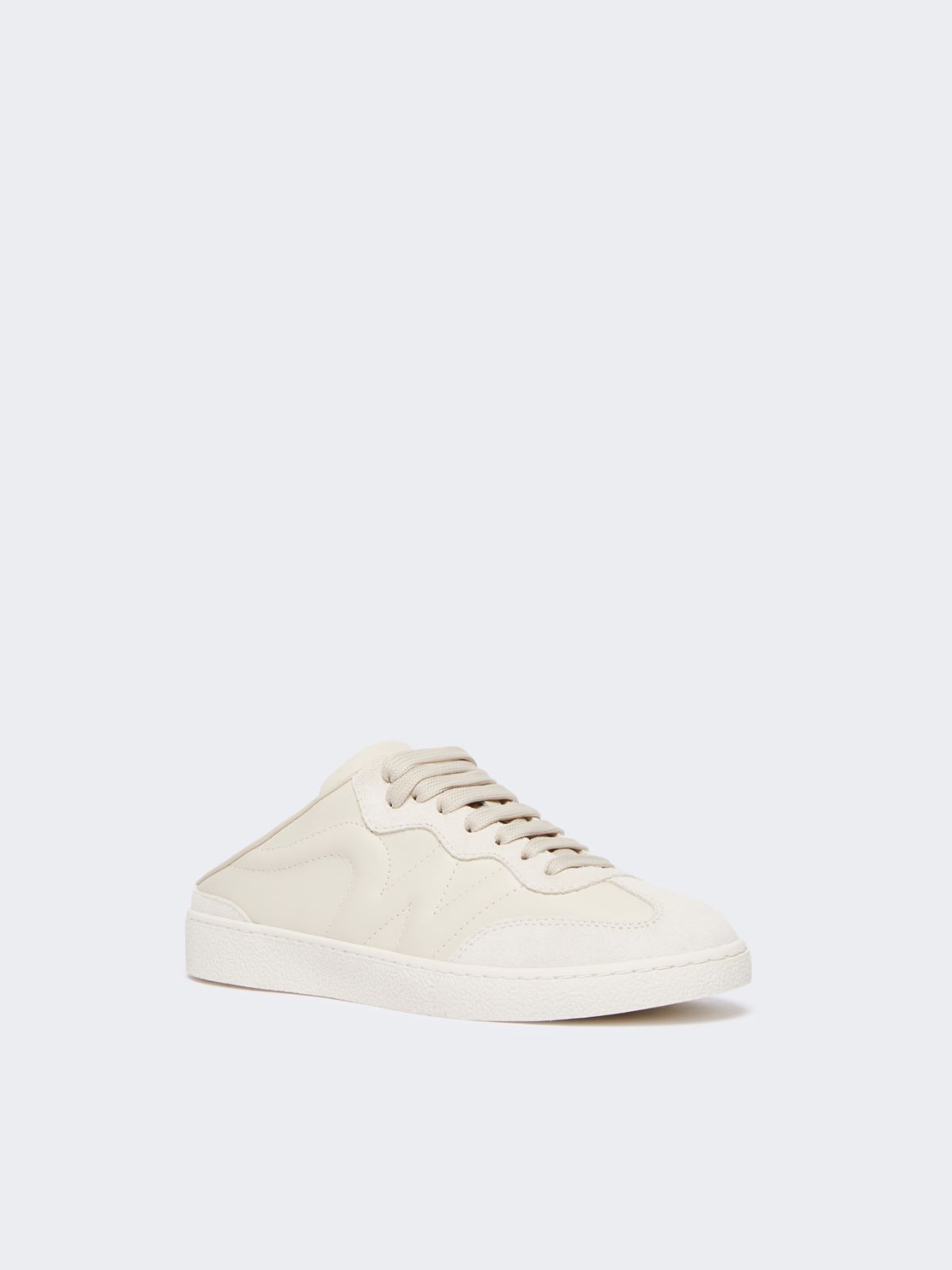 파코사보 레더 뮬 스니커즈 - WHITE - Max Mara - 2