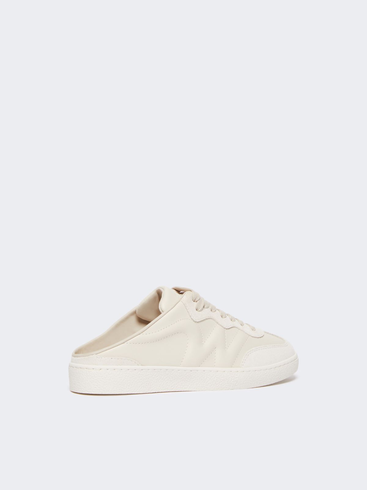 파코사보 레더 뮬 스니커즈 - WHITE - Max Mara - 3