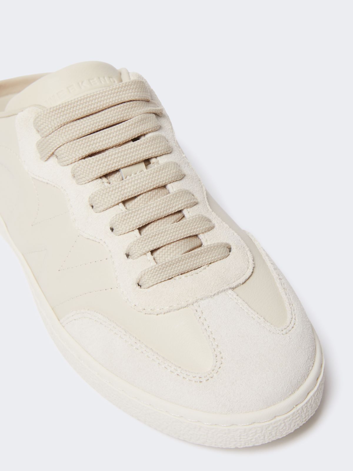 파코사보 레더 뮬 스니커즈 - WHITE - Max Mara - 4