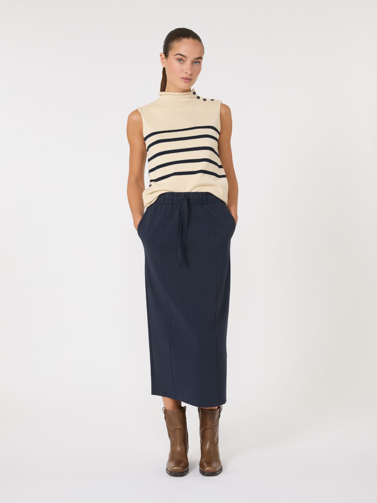 スカート MAX MARA 'Palo' skirt Blue PALO 26411473_56036721_1000.jpg