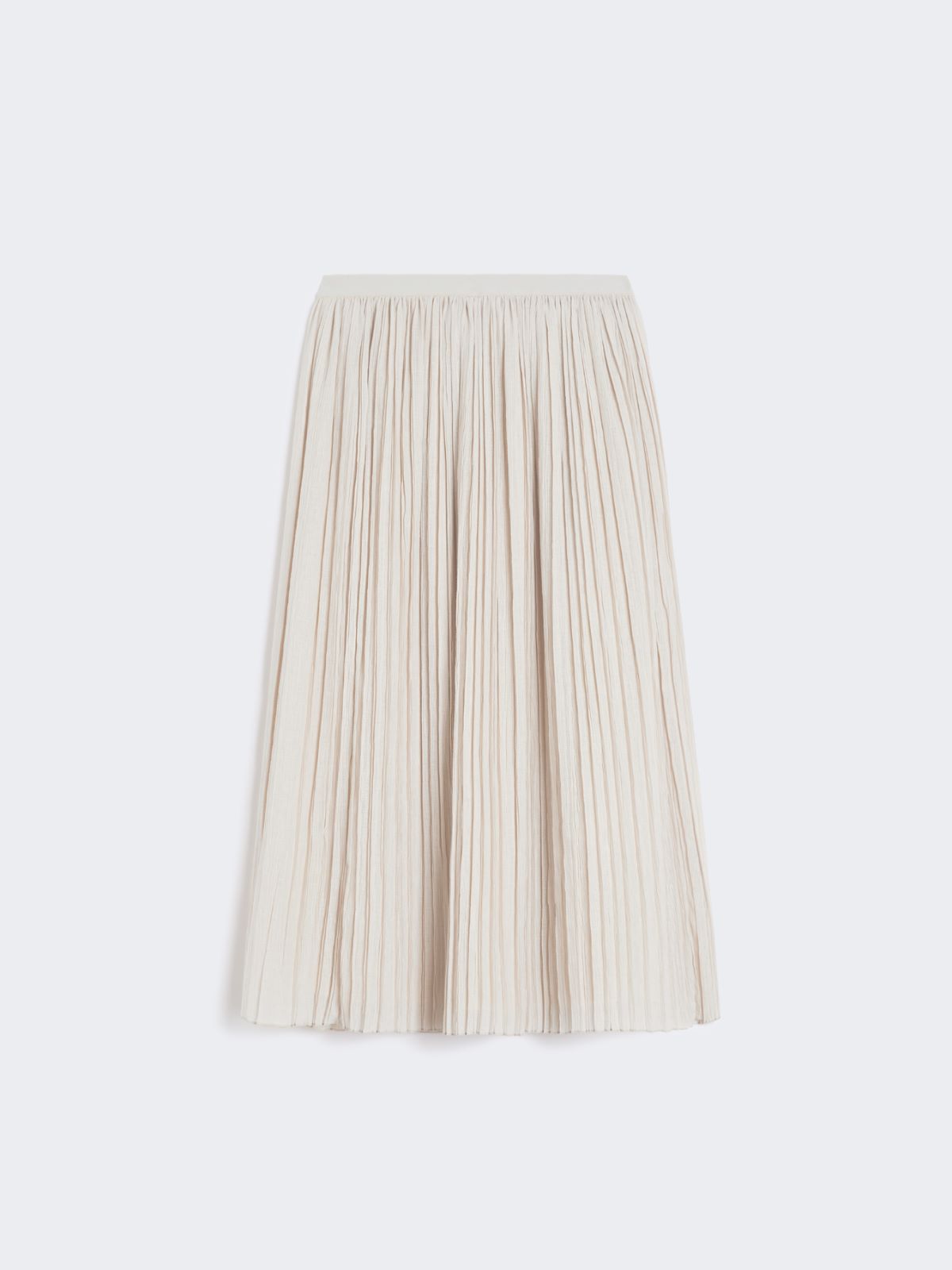 Crepon jersey skirt - BEIGE - Max Mara - 8