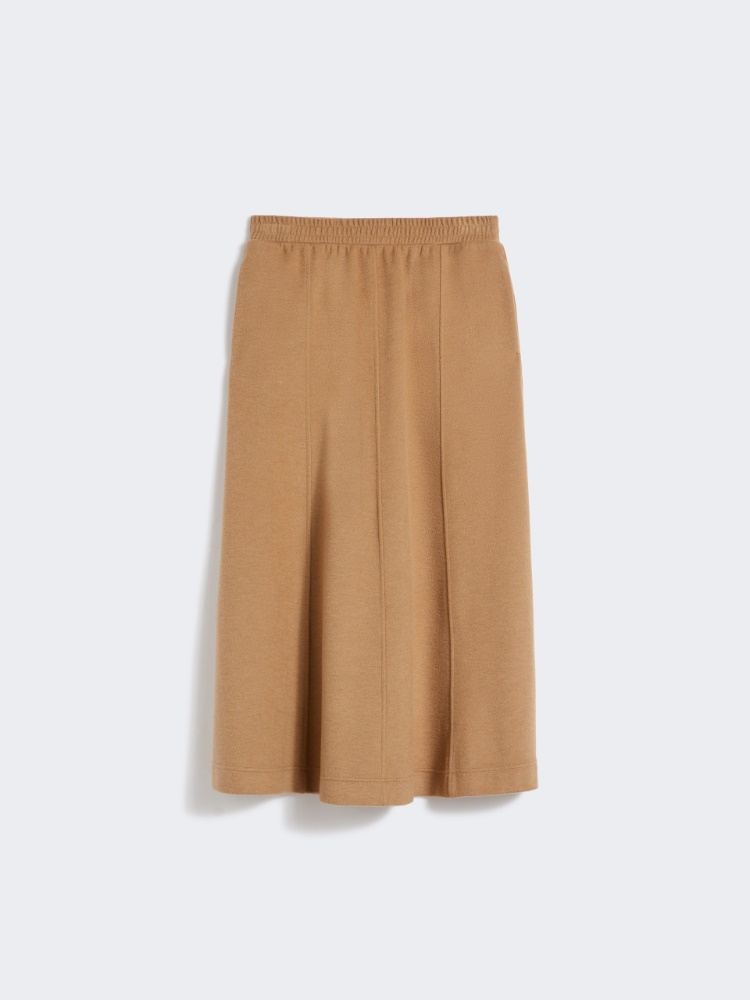 Rock aus Jersey in Loden-Optik - KAMEL - Max Mara