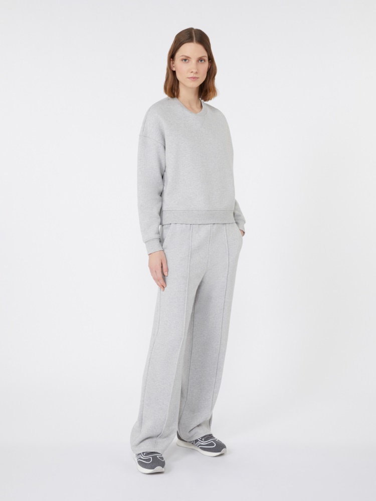 Fleece trousers - LIGHT GREY - Max Mara