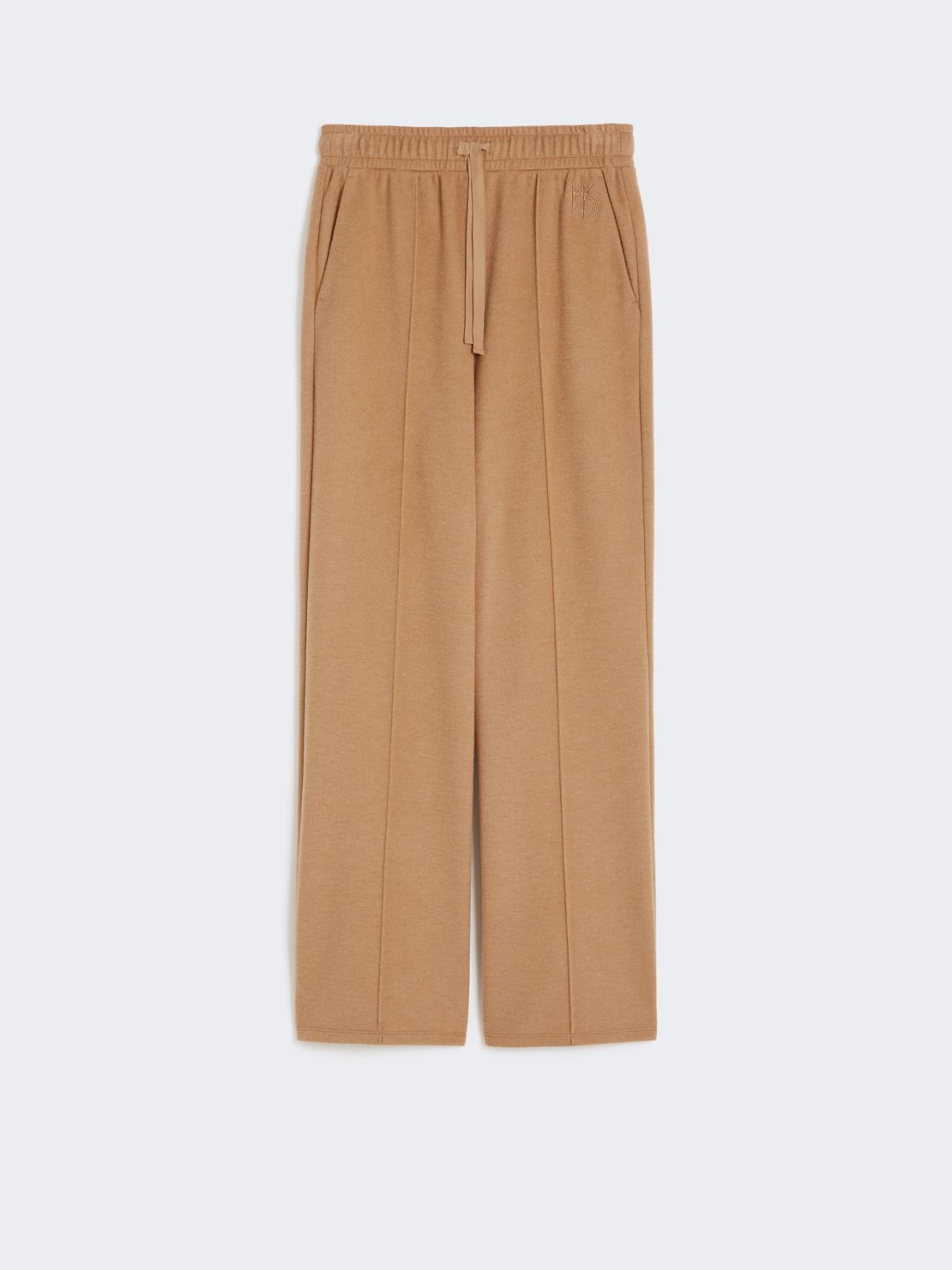 Drap-effect jersey trousers - CAMEL - Max Mara - 8