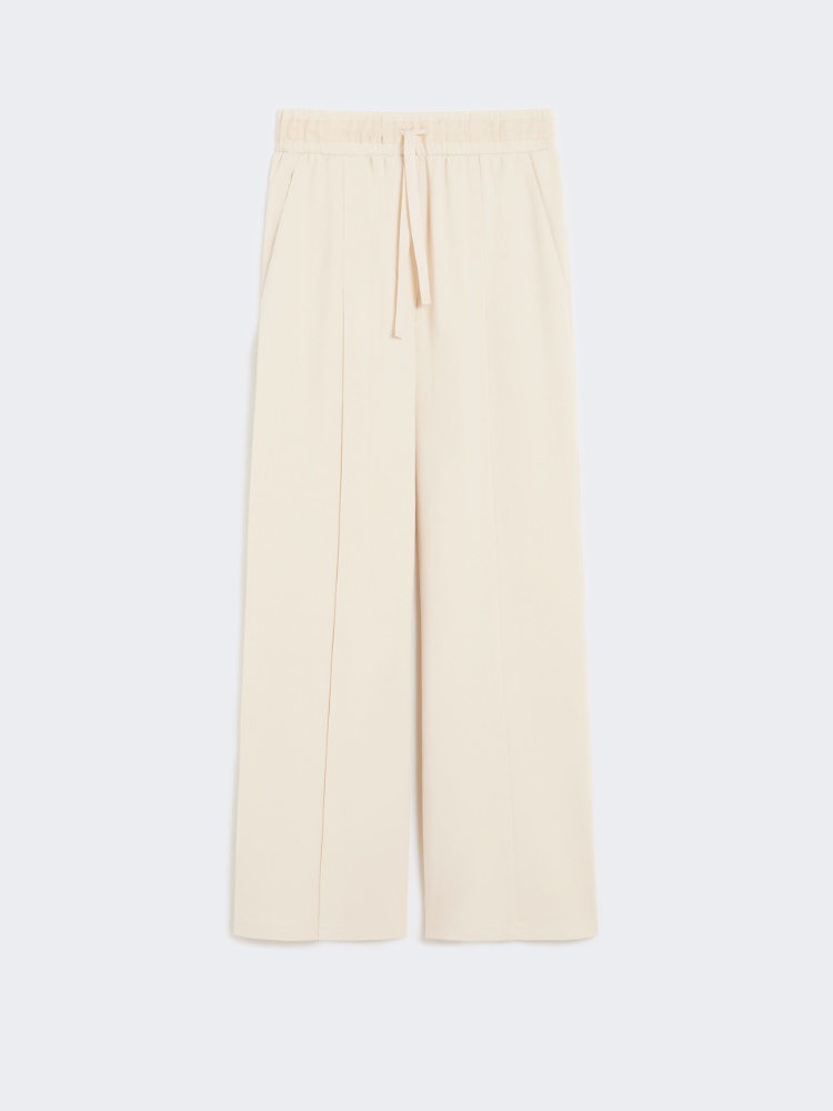 Milano-knit jersey trousers - IVORY - Max Mara
