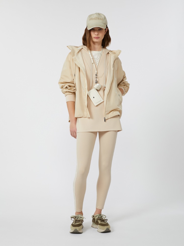 Technical jersey leggings - BEIGE - Max Mara