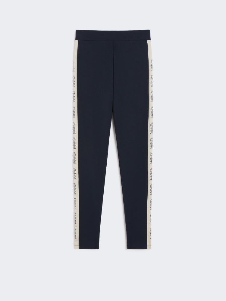 Leggings aus technischem Jersey - BLAU - Max Mara
