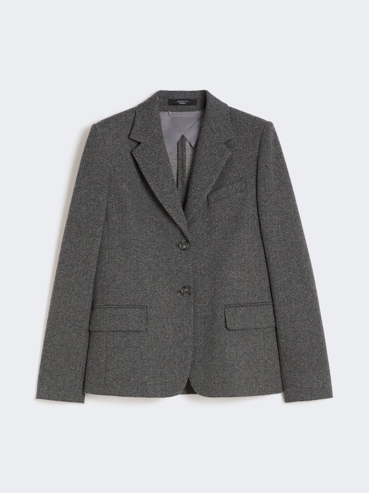 Jackets and blazers Grey and silver Woman | Max Mara