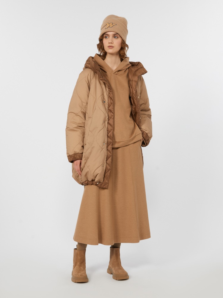 Jersey drap sweatshirt - CAMEL - Max Mara
