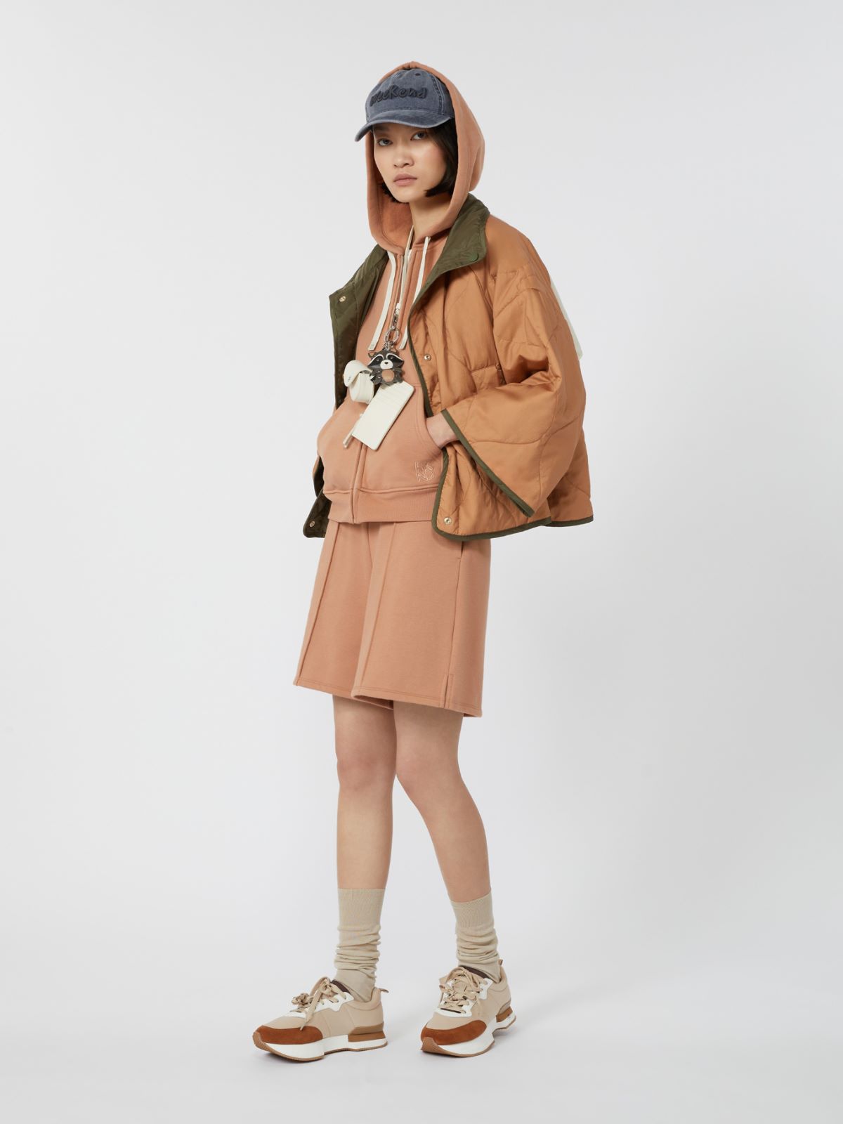 Cotton fleece gilet + CARAMEL - Max Mara