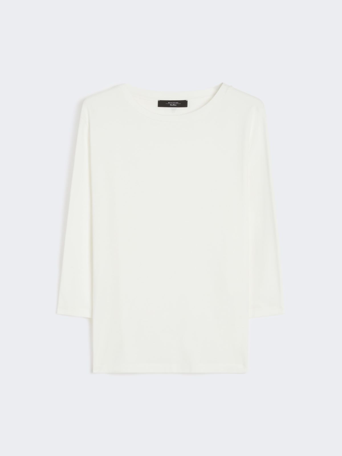 Cotton jersey T-shirt - WHITE - Max Mara - 10