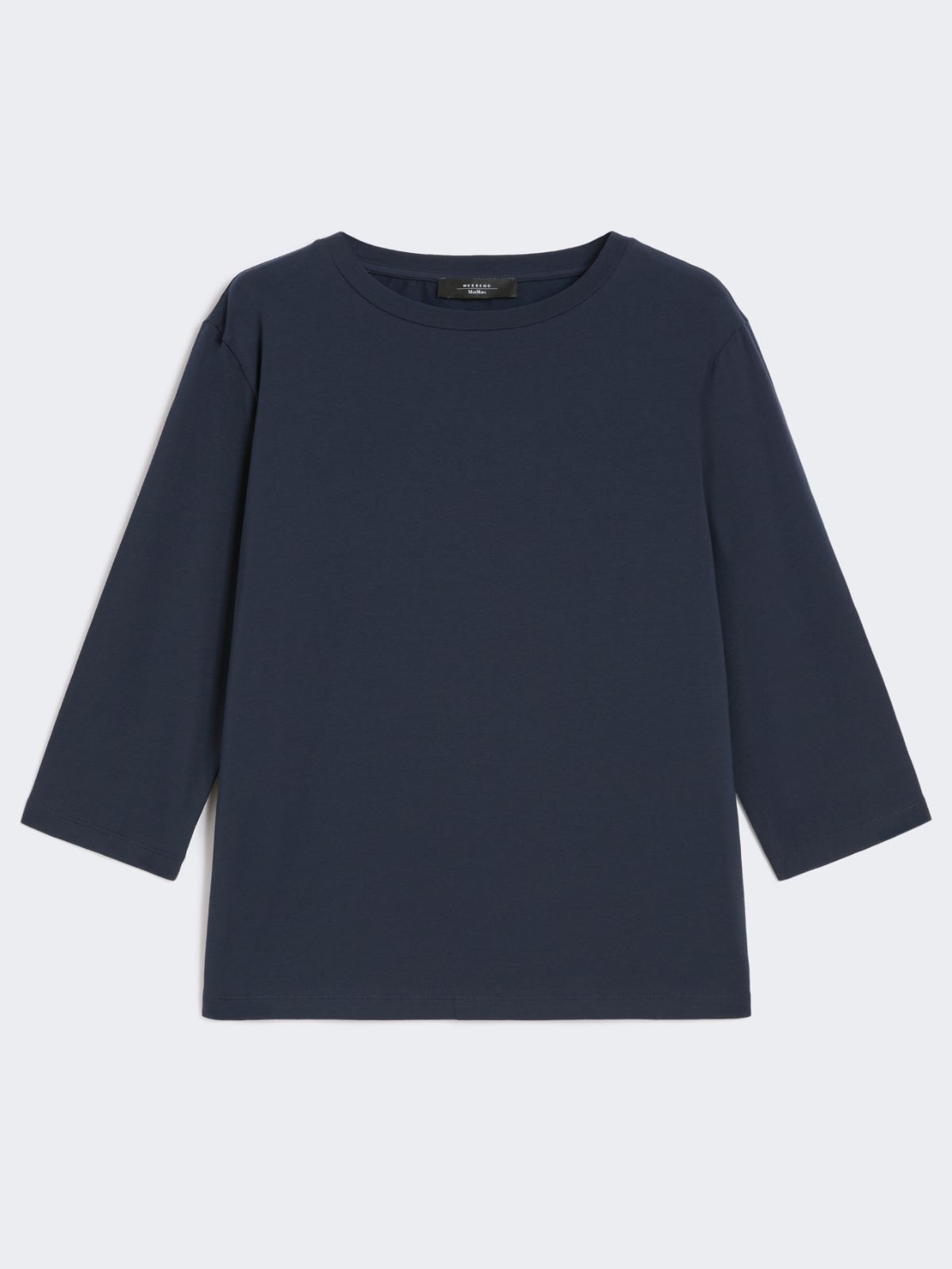 Cotton jersey T-shirt - NAVY - Max Mara - 10