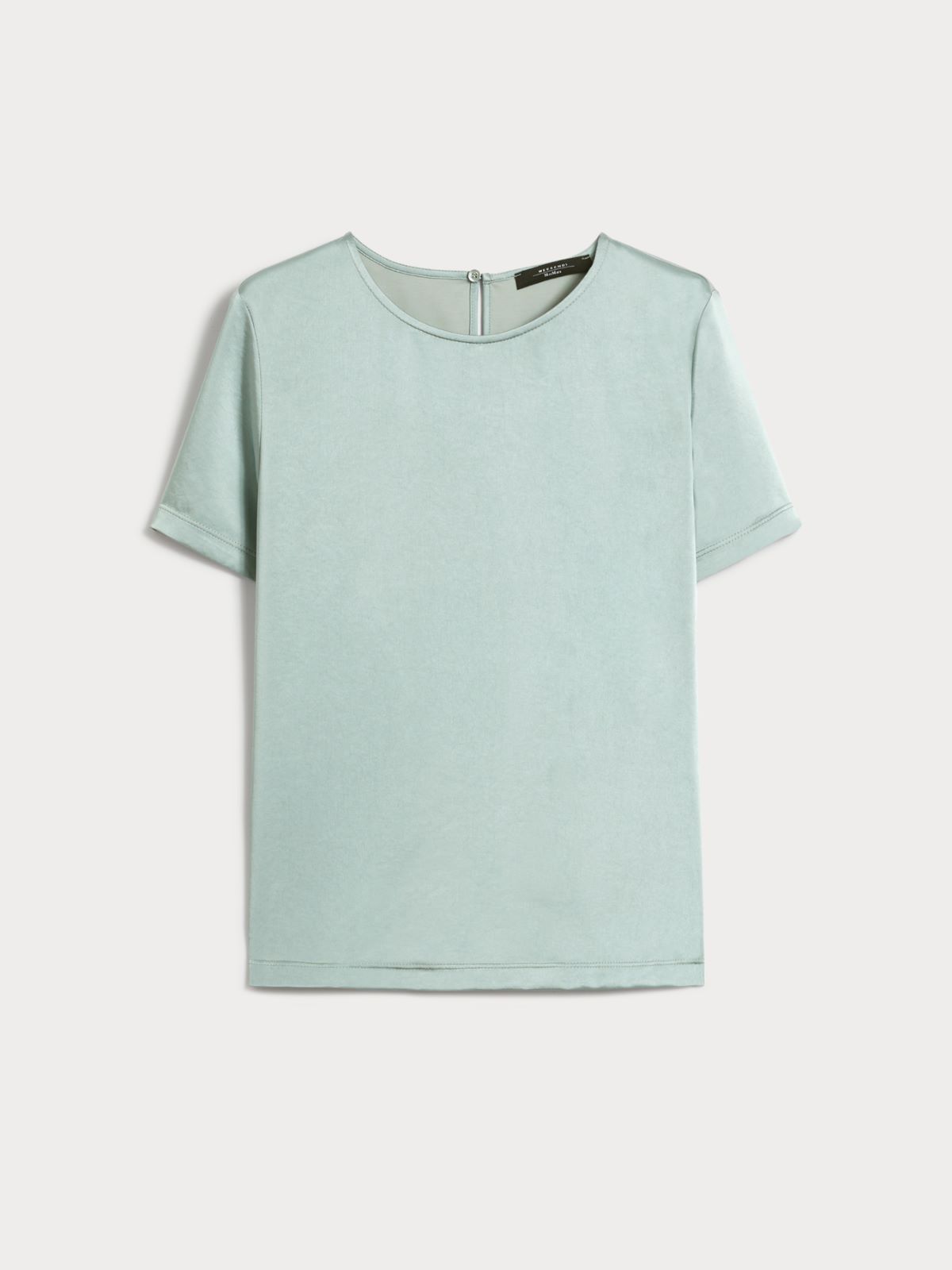 T-Shirt aus Satin und Jersey - JADE - Max Mara - 9