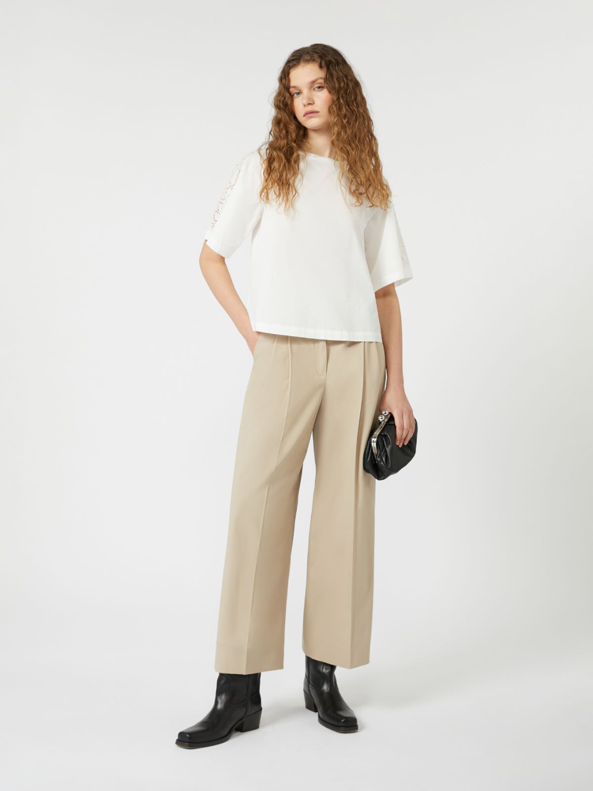 엘로디아 코튼 탑 - WHITE - Max Mara