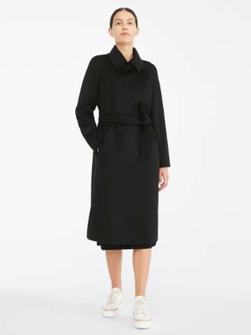 ダウンジャケット・コート Max Mara Black Wool Coat Wool coat black | Max Mara