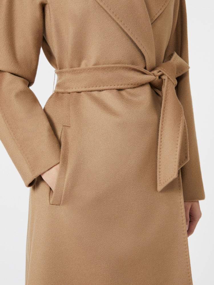 コート Max Mara Studio Camel wool Dravenna coat Wool robe coat, camel |