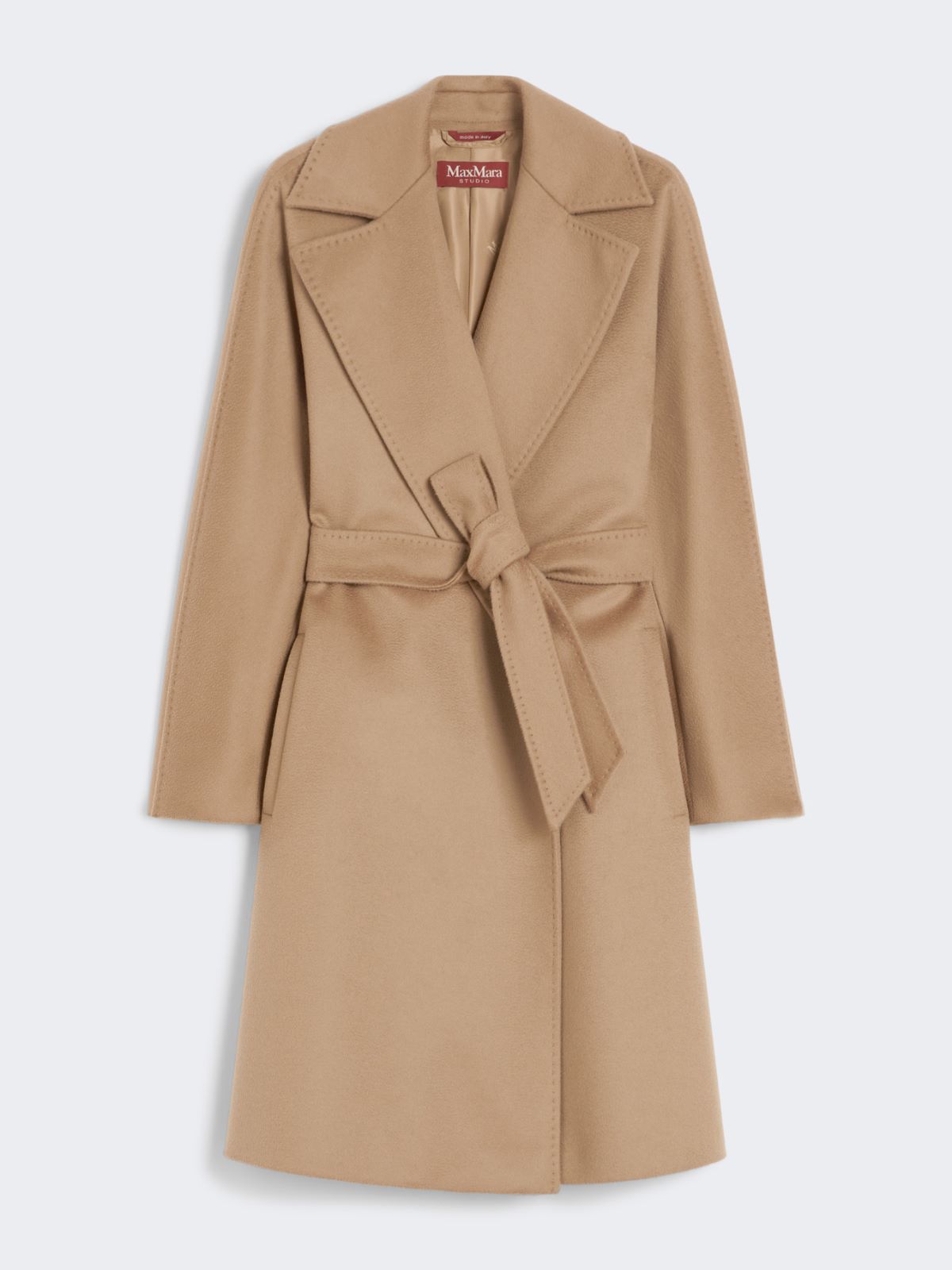 Wool robe coat - CAMEL - Max Mara - 9
