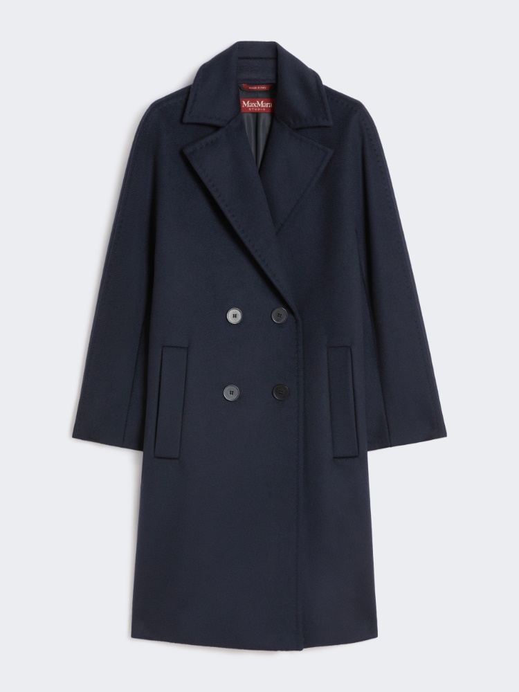 Oversized wool coat - NAVY - Max Mara