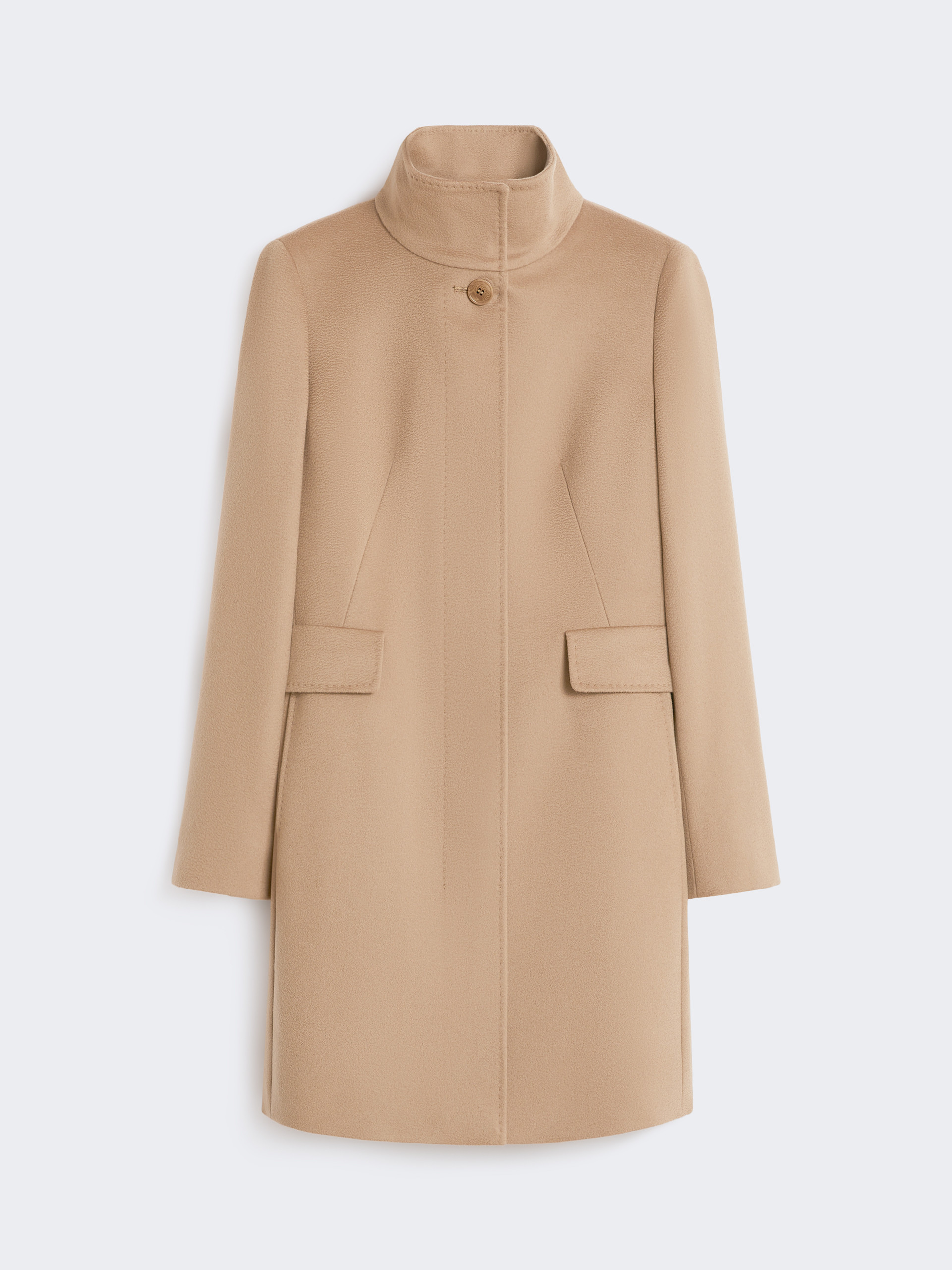 [アニェーゼ] ピュア ウール ブロード コート - CAMEL - Max Mara - 6