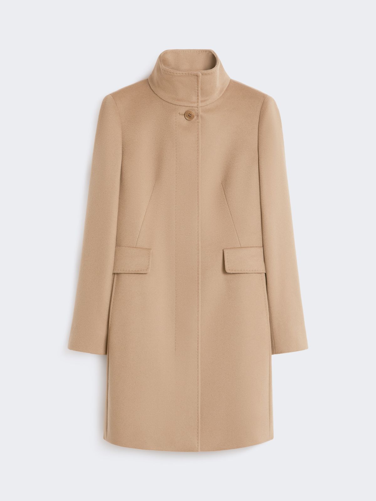 [アニェーゼ] ピュア ウール ブロード コート - CAMEL - Max Mara - 6