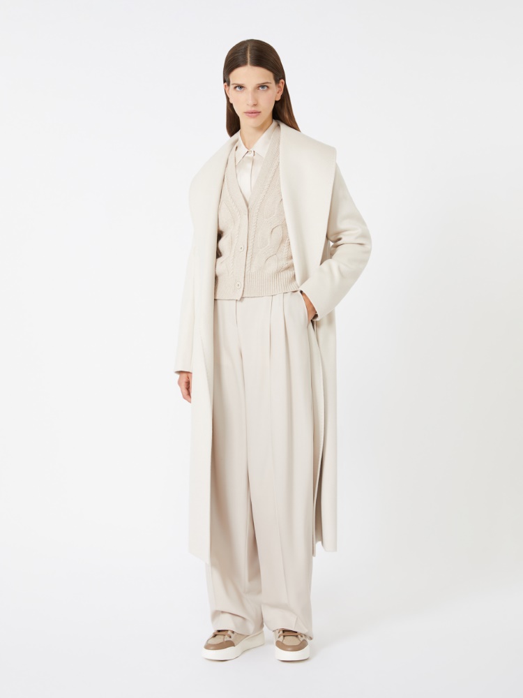Cappotto in drap di pura lana - BEIGE - Max Mara