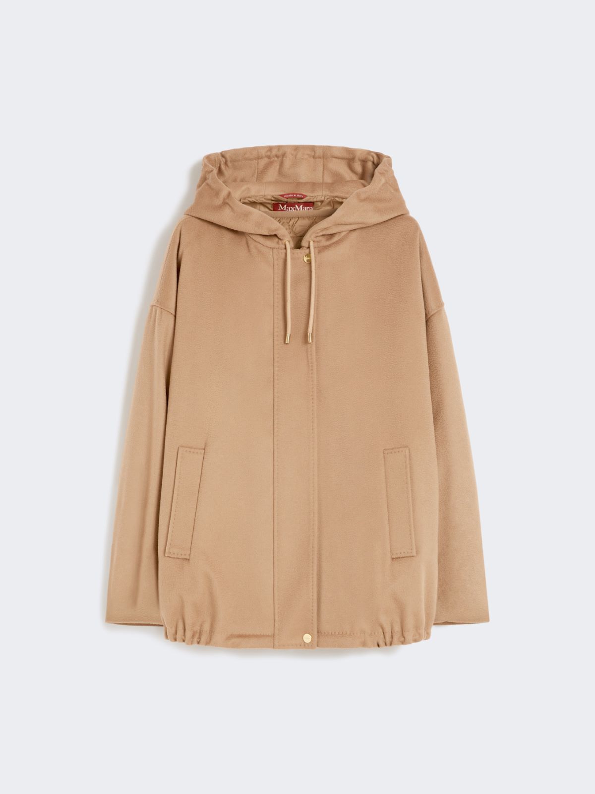 [デリス] ピュア ウール キルティング 2WAY ジャケット - CAMEL - Max Mara - 10