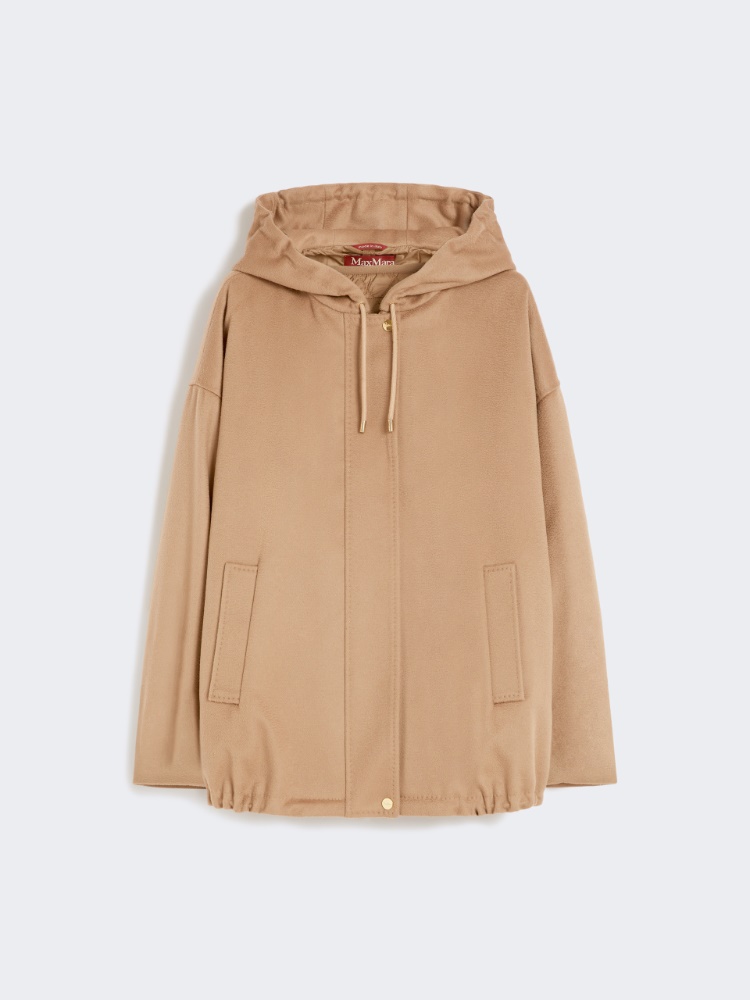 Wool broadcloth sweatshirt - CAMEL - Max Mara
