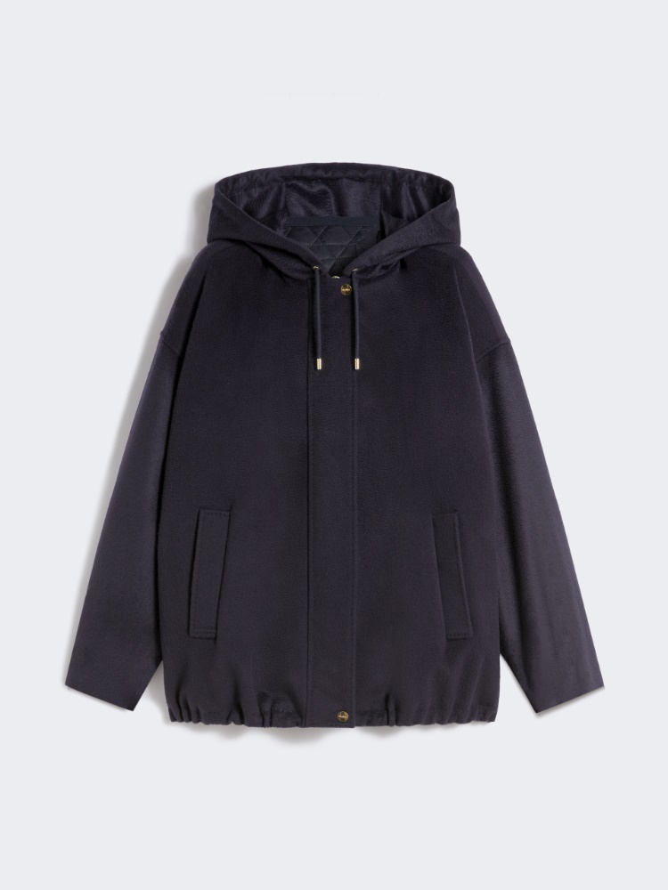 Wool broadcloth sweatshirt - NAVY - Max Mara