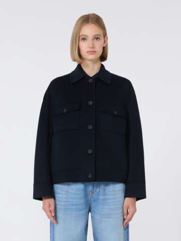 MAX MARA｜JACKETS (LUCI (19481054 094 / 19481054600 094) Black jacket coat | Max Mara