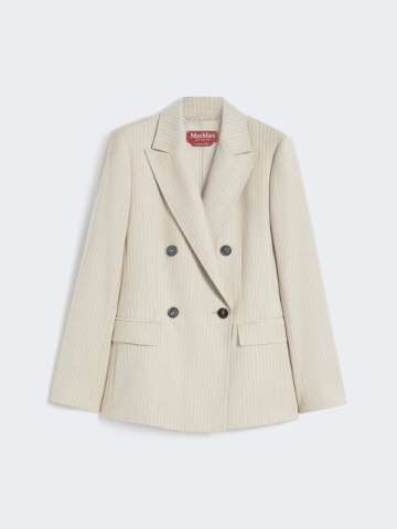 アウターその他 MAX MARA STUDIO Woman Blazer Camel 2526086021600 024 Blazer camel | Max Mara