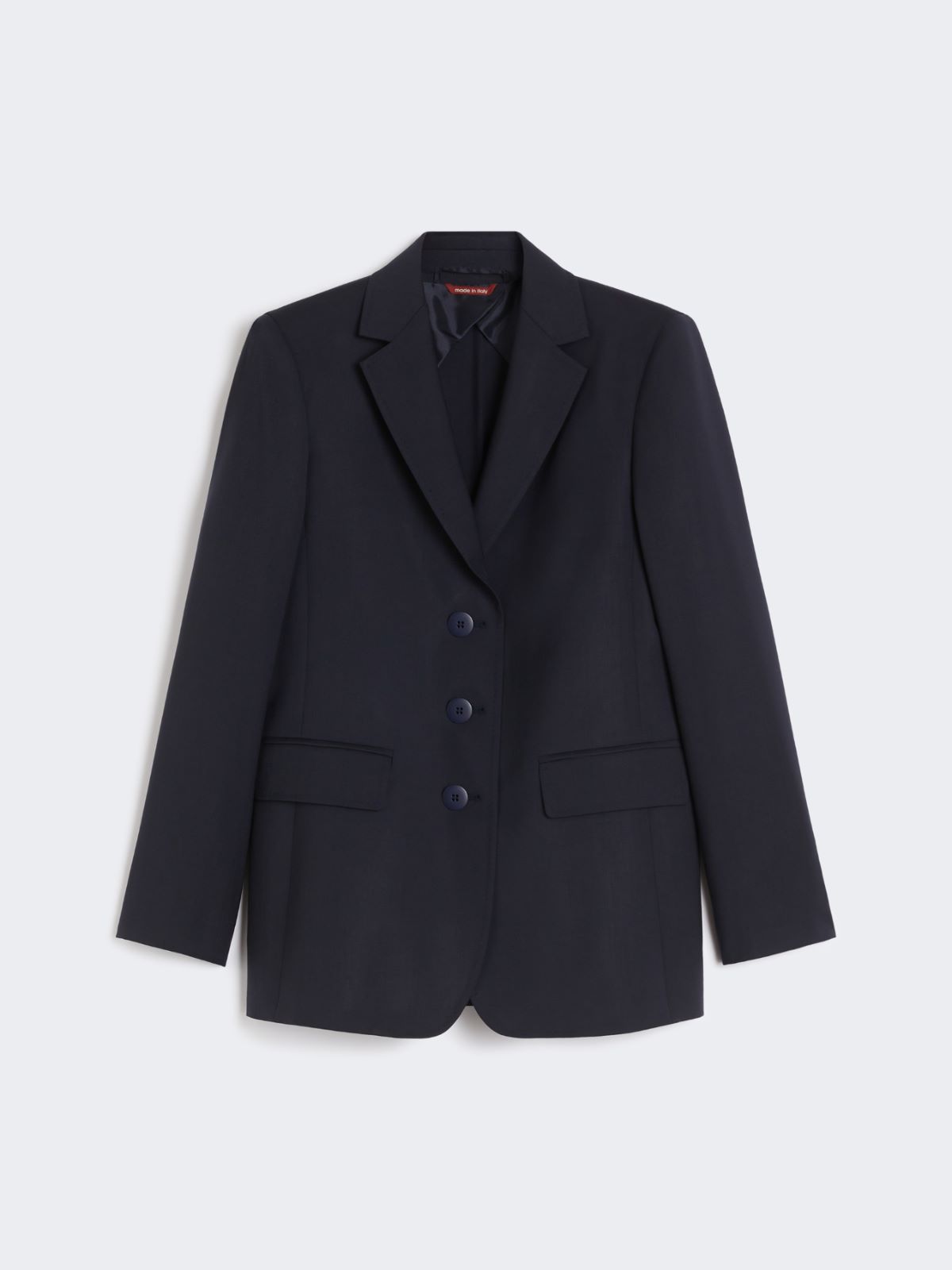 Woollen cloth blazer - NAVY - Max Mara - 9