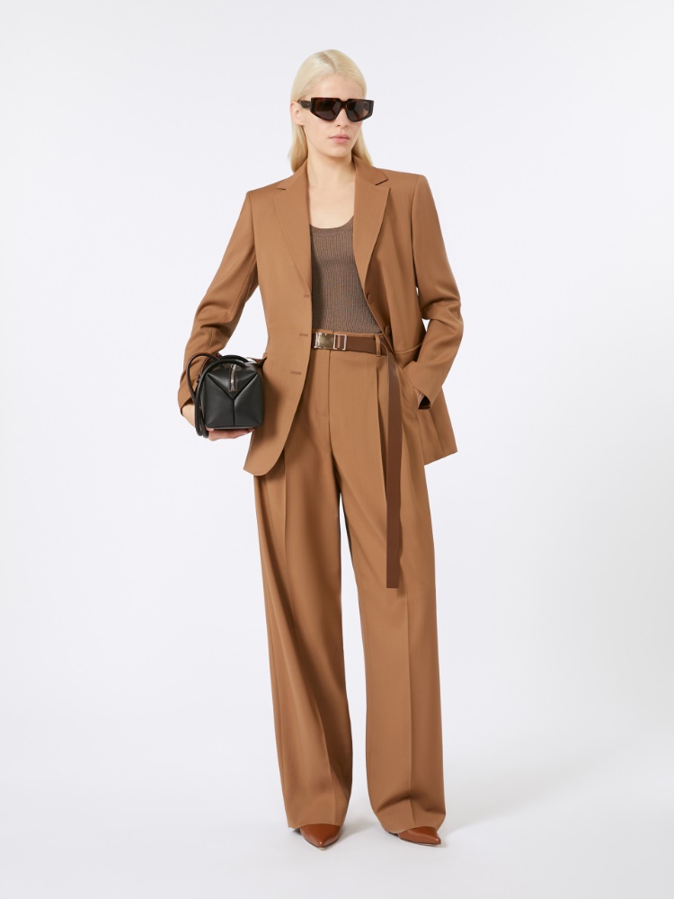 Jackets and blazers Brown and Camel Woman | Max Mara