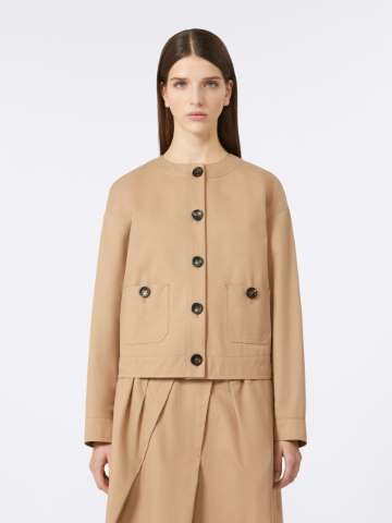 【24AW NEW】Max Mara/コーデュロイ ベルト付きシャツジャケット Bomber jackets | Max Mara