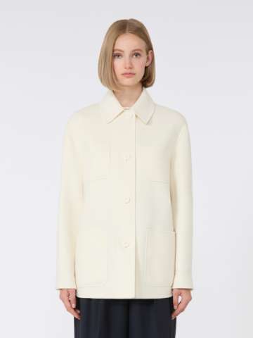 ジャケット MAX MARA STUDIO Women Jackets 2516191012600031 WHITE White blazer jacket | Max Mara