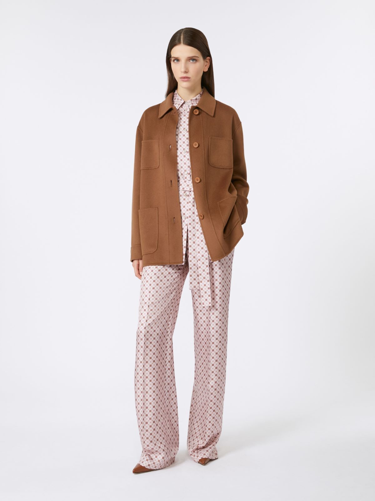 【関税&送料込】Max Mara Sand Cashmere Album1234 Coat Max Mara Cashmere Coat - Sand | Editorialist