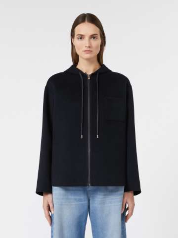 24AW new/Max Mara オルレアンコットン混ツイルコート Coat Navy Trench coats navy | Max Mara
