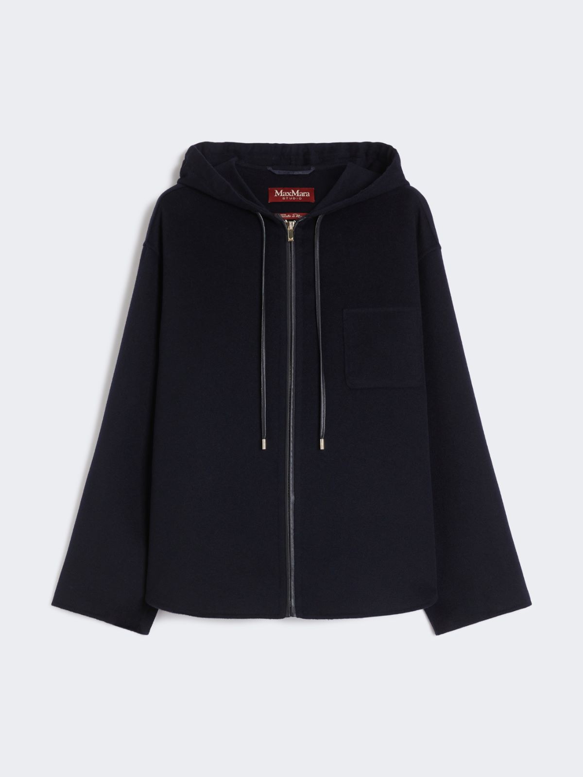 Wool, cashmere and silk sweatshirt - NAVY - Max Mara - 10