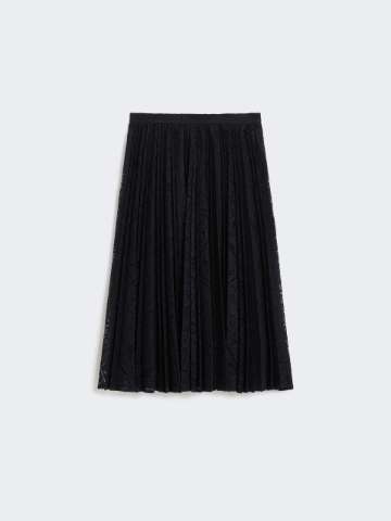 ☆'S Max Mara☆直営店買付☆エレガントPleated Skirt/VALE Vale pleated denim midi skirt in blue - S Max Mara | Mytheresa