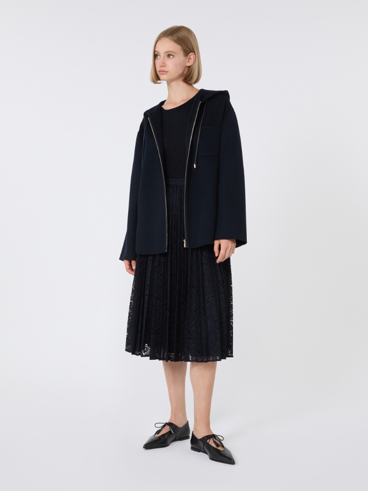 Gonna plissè in pizzo - BLU - Max Mara