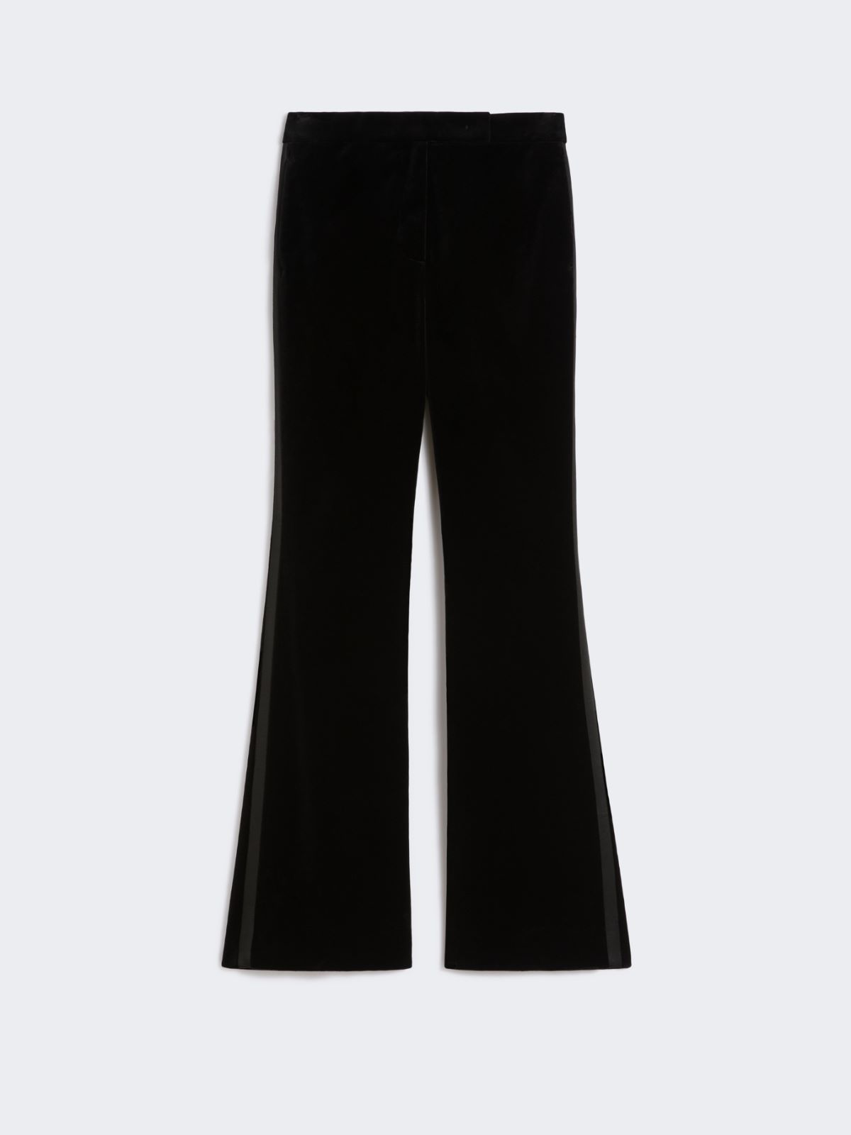 Velvet Tuxedo trousers - BLACK - Max Mara - 9